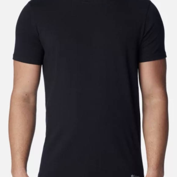 NWT 3pack Columbia t shirt Cotton Stretch Crew Tee, black white & gray Size XL - Picture 12 of 15